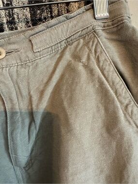 Cubavera Light Gray Linen-Blend Pants